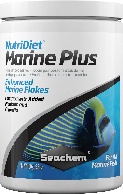 Seachem NutriDiet Marine Plus Flakes w/Probiotics - Multiple Sizes