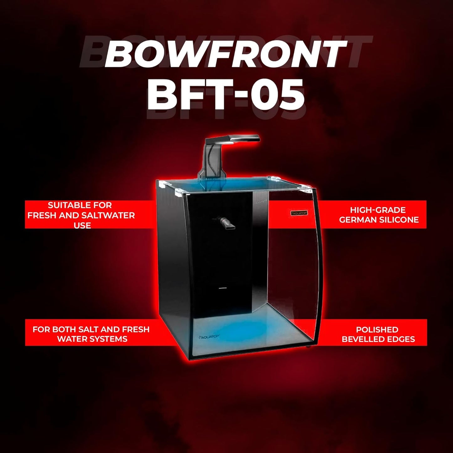 Aquatop 5 Gallon All-in-One Aquarium Kit