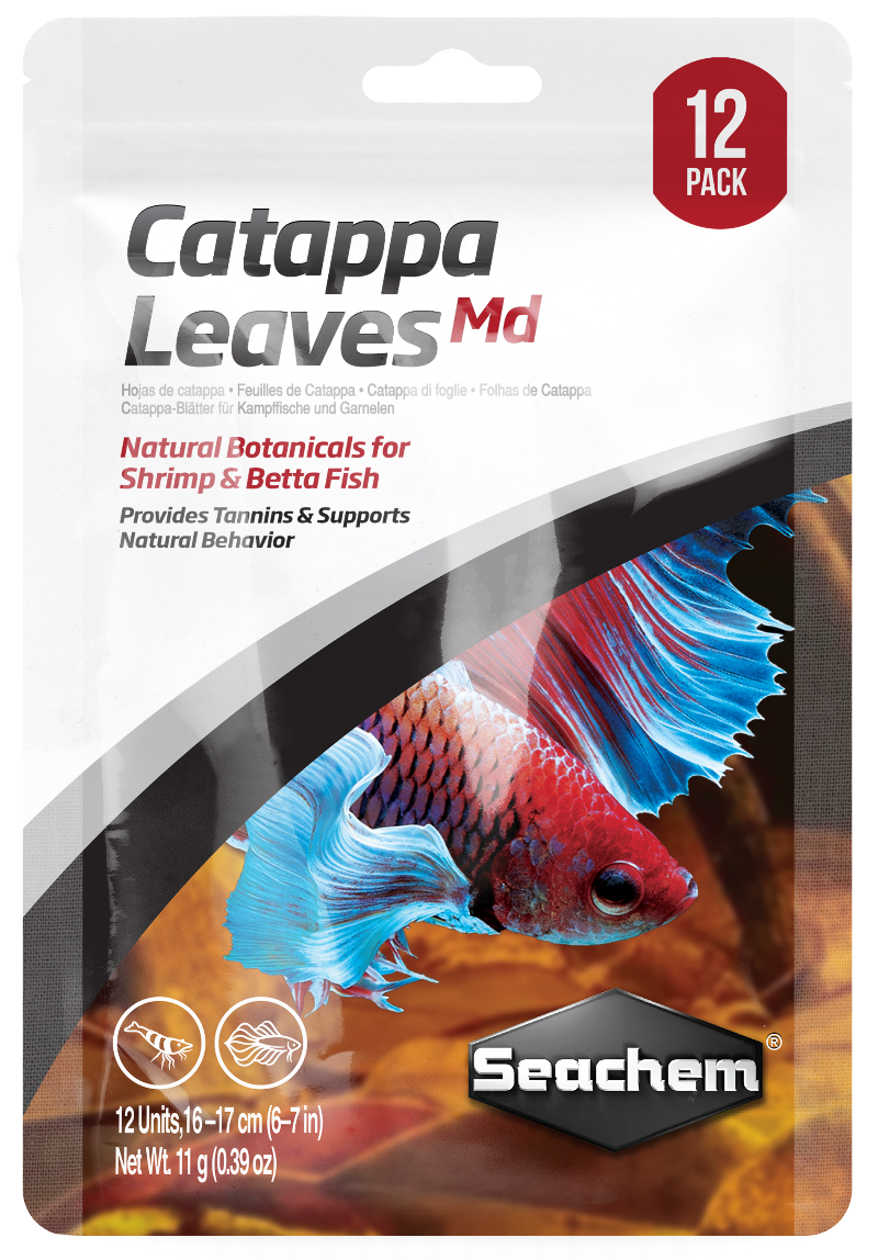 Seachem Catappa Leaves Medium - 12 Pack