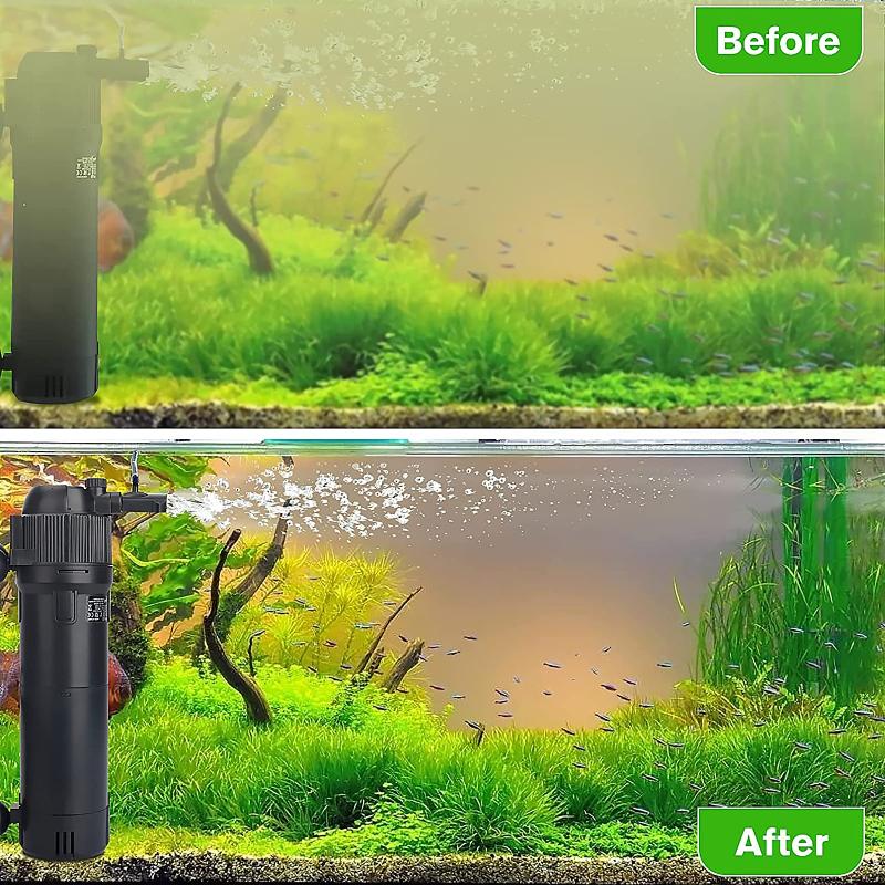 Hygger Aquarium Internal UV Filter with Timer, HG032