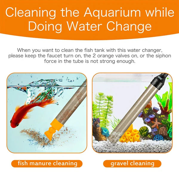Hygger Auto Aquarium Gravel Cleaner HG966