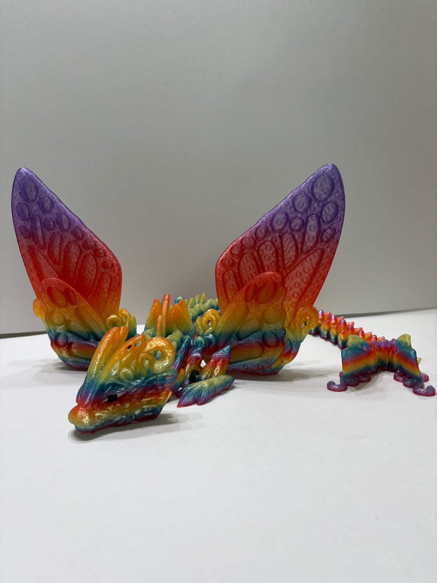 3d Articulated Butterfly Dragon (Large)