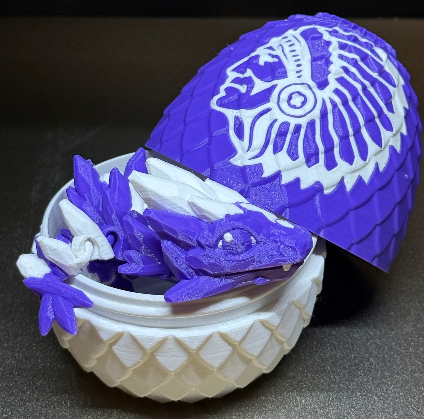 PNG Logo Articulated Dragon with Egg