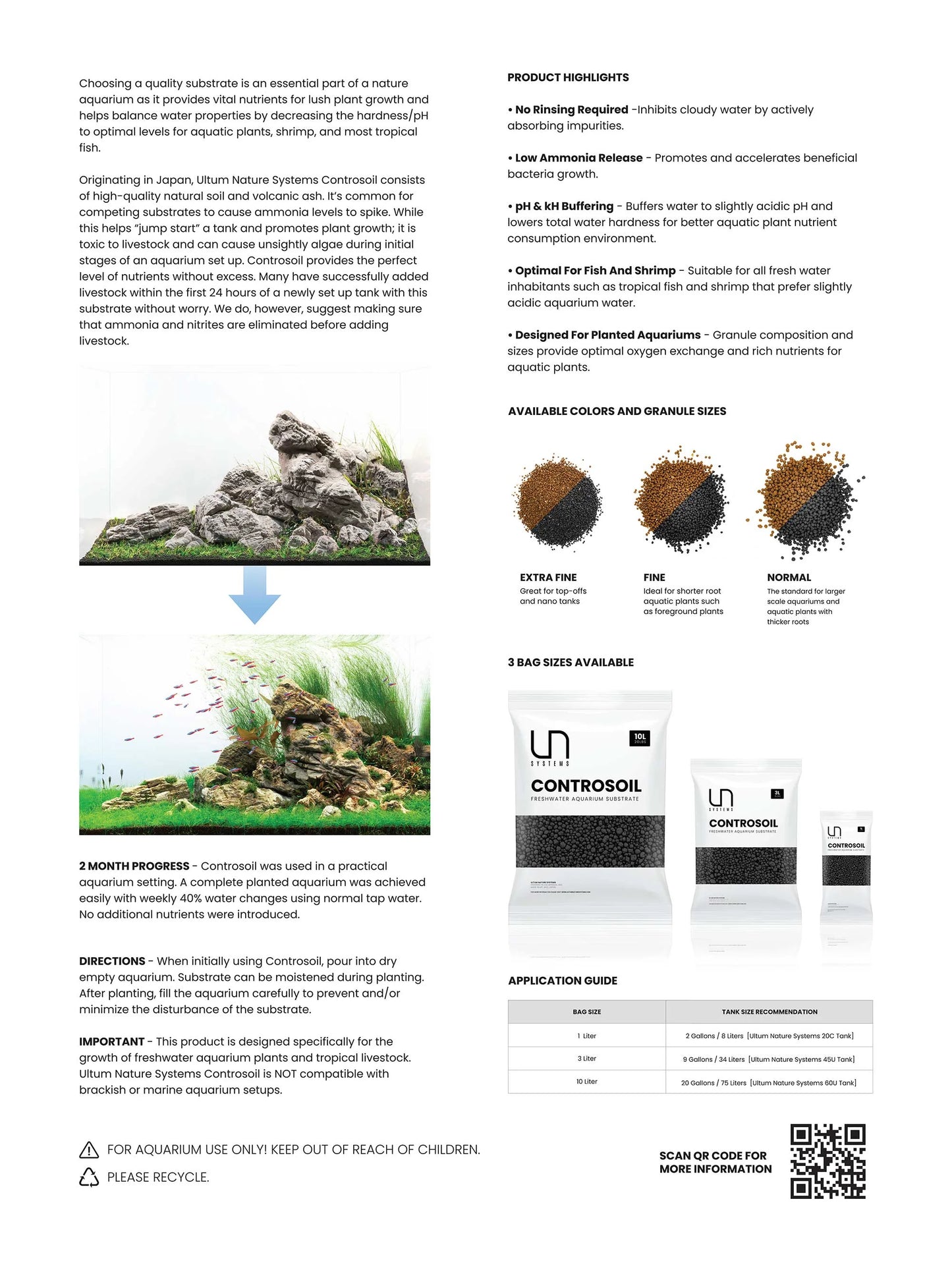 UNS Controsoil Black - 7lbs / 3liters