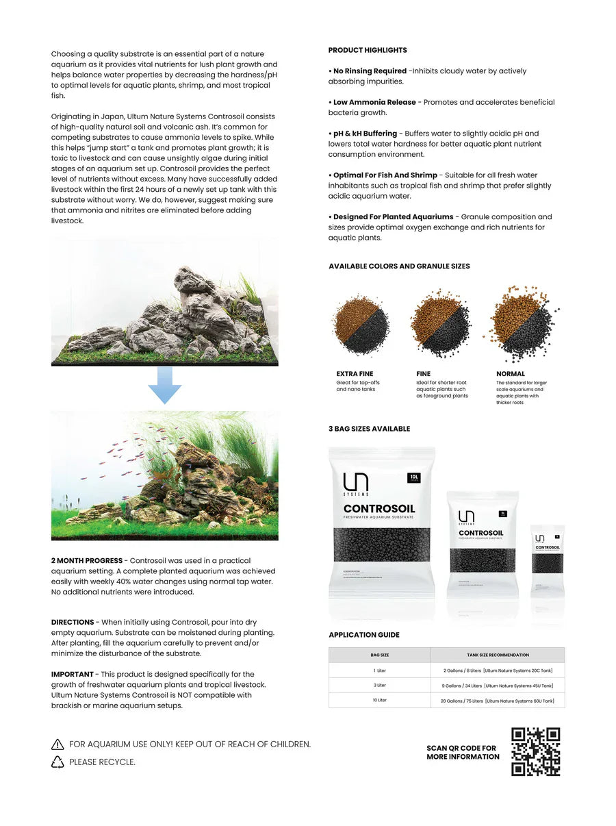 UNS Controsoil Brown - 7lbs / 3liters