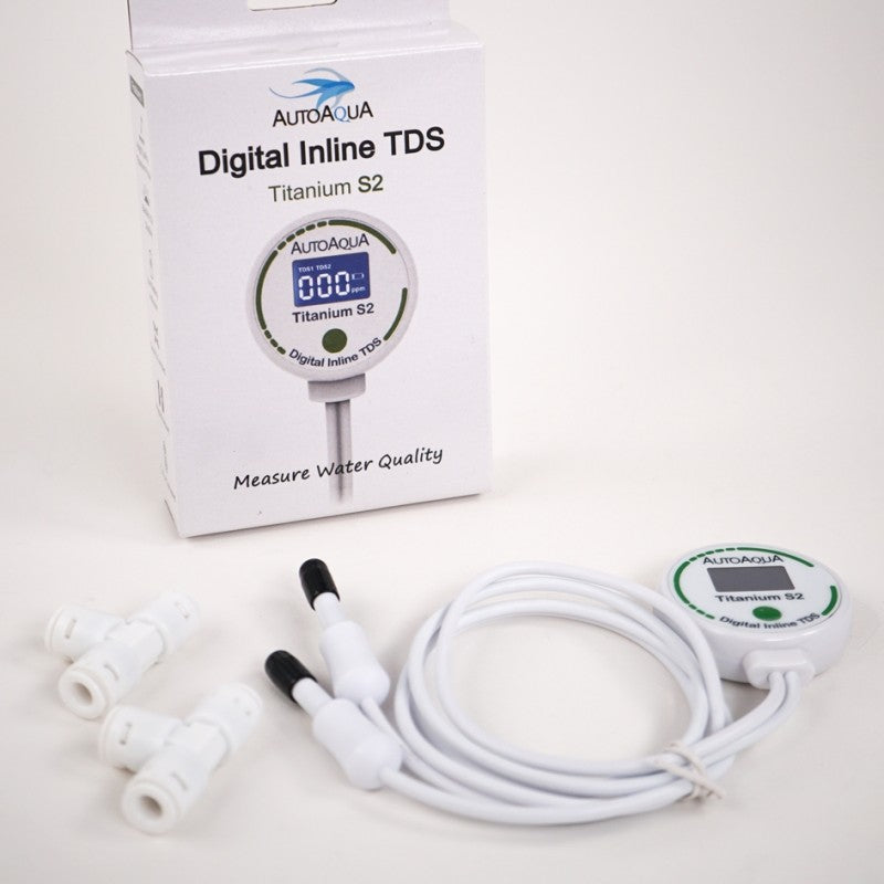 AutoAqua Ditital Inline TDS - Titanium S2