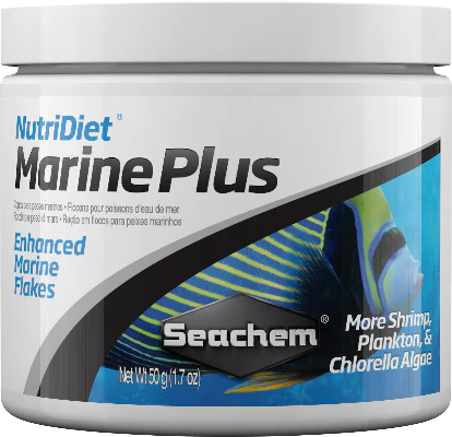 Seachem NutriDiet Marine Plus Flakes w/Probiotics - Multiple Sizes