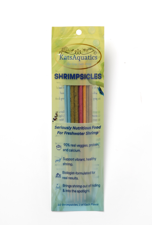 Shrimpsicles - 10 sticks - Kats Aquatics