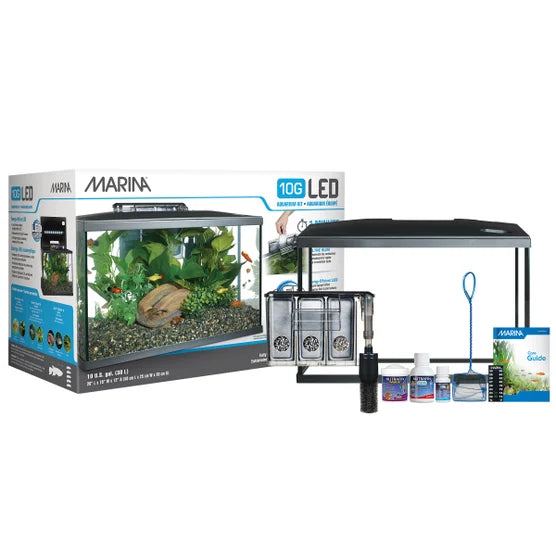 Marina LED 10 Gallon Aquarium Kit