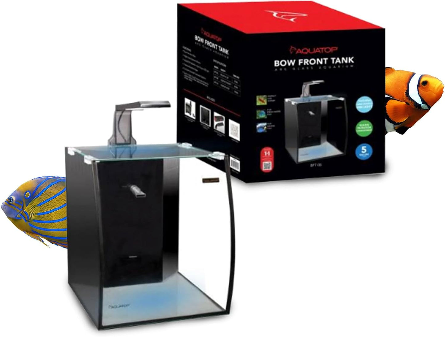 Aquatop 5 Gallon All-in-One Aquarium Kit