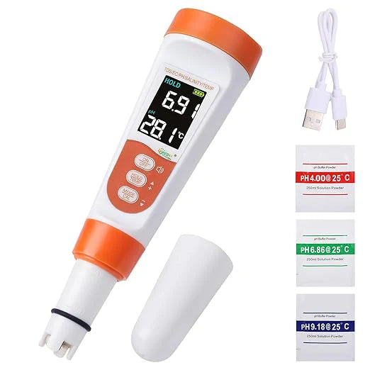 Hygger 5-in-1 Digital Water Tester HG239