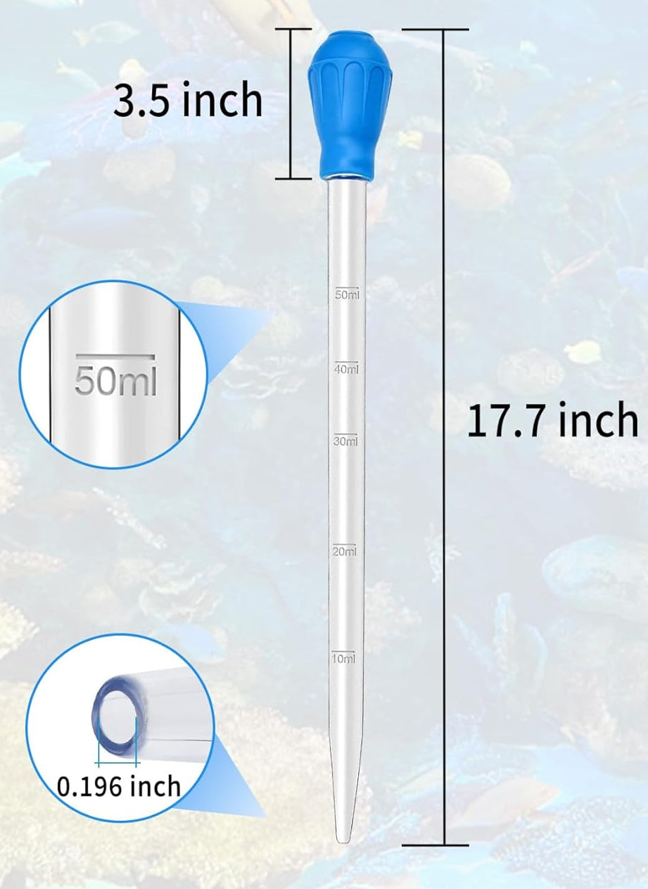 17.7″ Long Aquarium Pipette / Coral Feeder