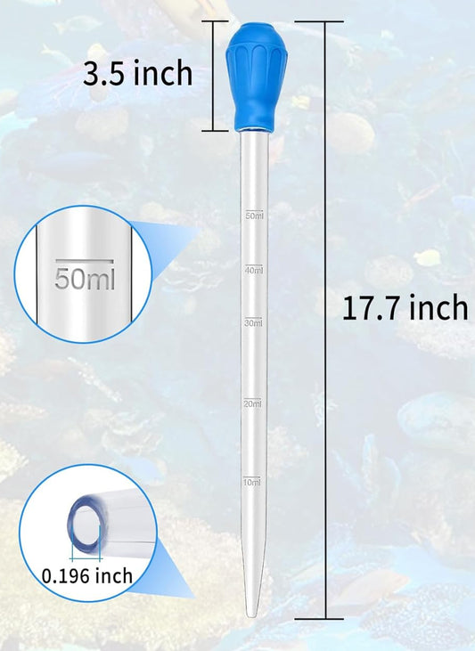 17.7″ Long Aquarium Pipette / Coral Feeder