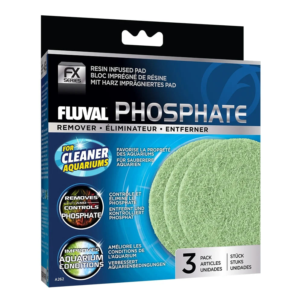 Phosphate Remover for FX2FX4FX5FX6 Canister Filter, 3-Pack