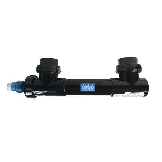 AquaUltraviolet Classic Inline UV Sterilizer 25 Watt 3/4" Barb - Black