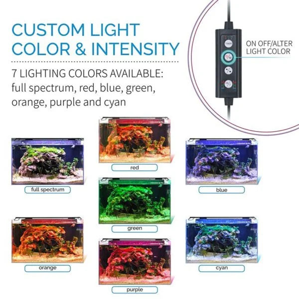 Hygger LED Fish Tank Light  HG978 14W (12-18")
