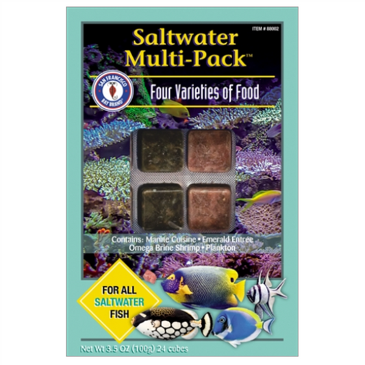 San Francisco  Bay Brand FROZEN Saltwater Multipack 3.5oz Cube