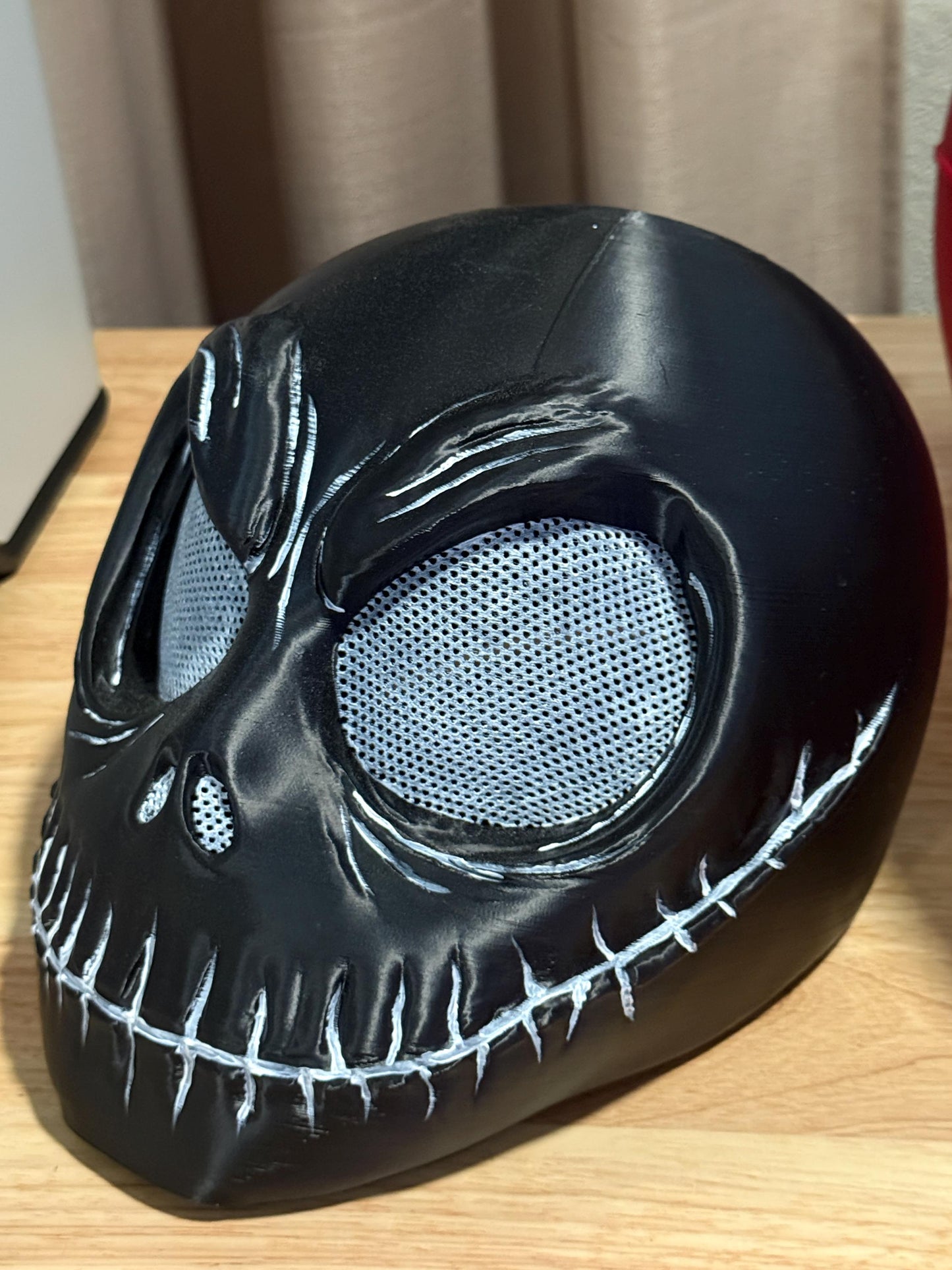 Jack Skellington Pumpkin King mask helmet cosplay - Nightmare Before Christmas