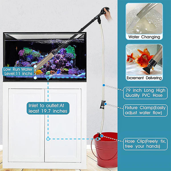 Hygger Aquarium Gravel Cleaner HG013
