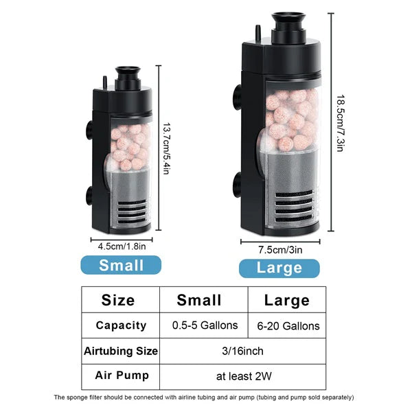 Hygger HG044 Bio Sponge Filter