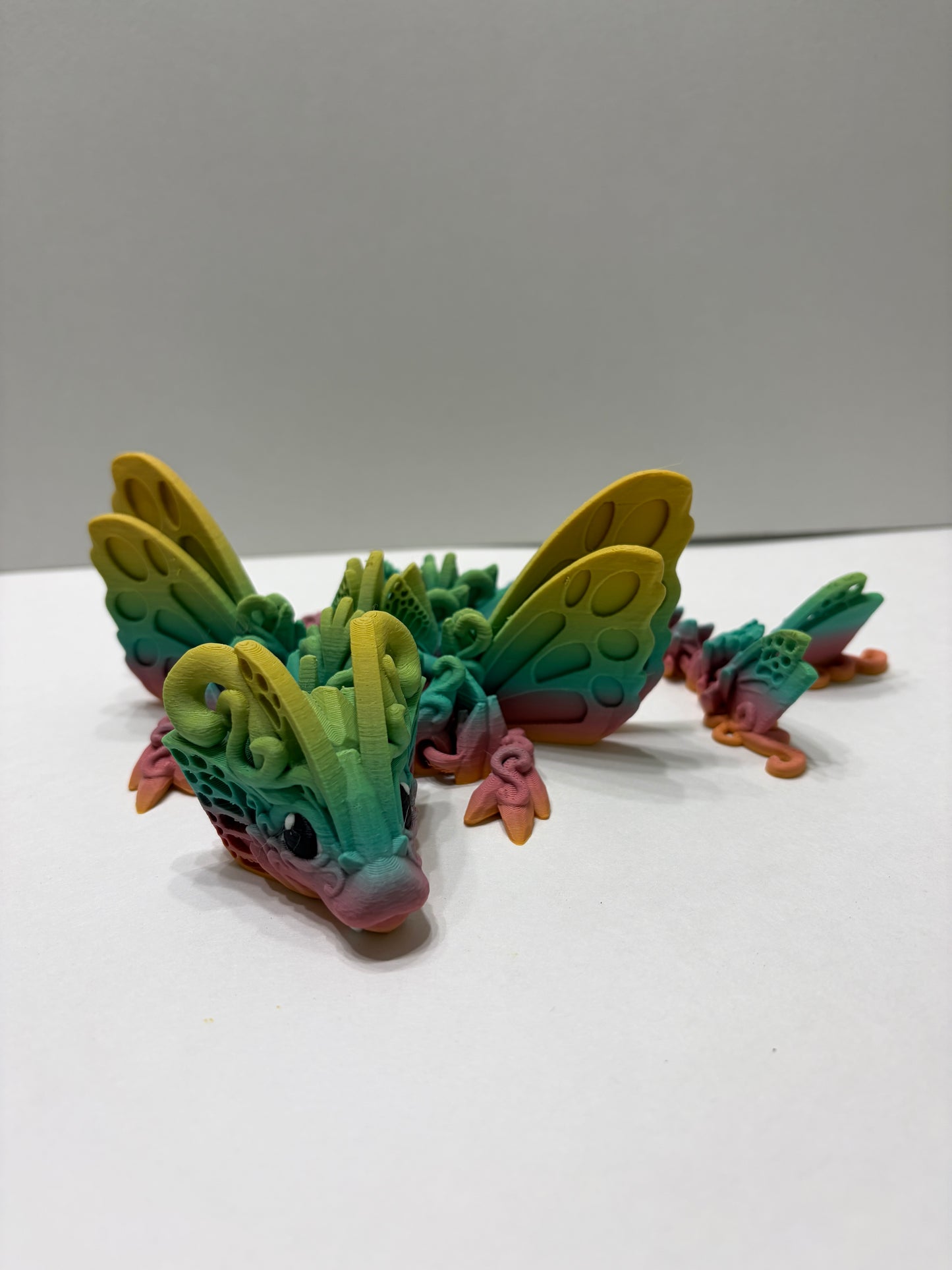 3d Articulated Butterfly Dragon (Medium)