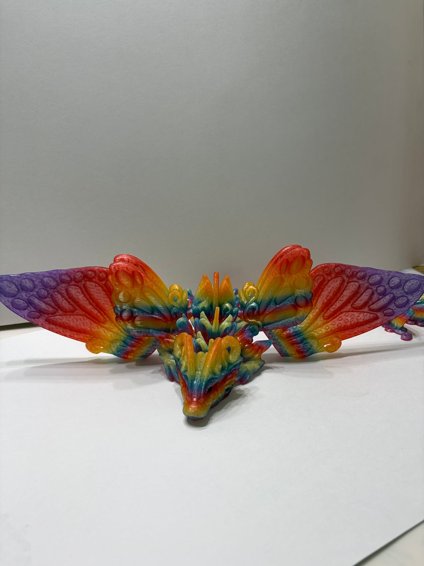 3d Articulated Butterfly Dragon (Large)