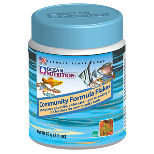 Ocean Nutrition Freshwater Community Formula Flake Food 2.5oz