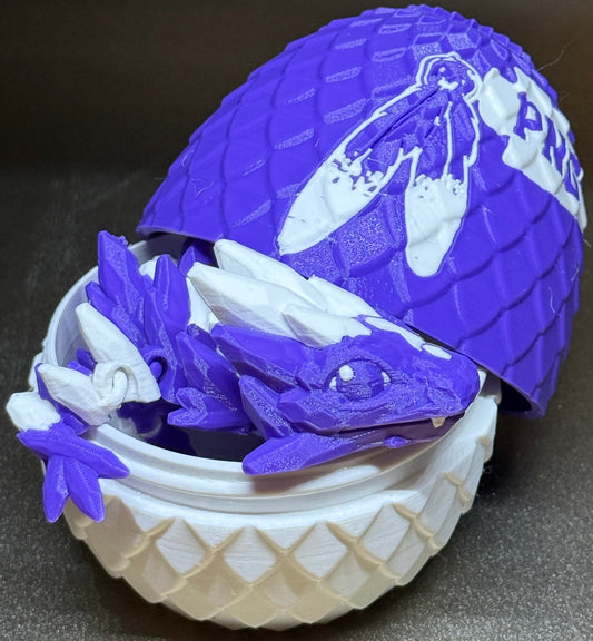 PNG Logo Articulated Dragon with Egg