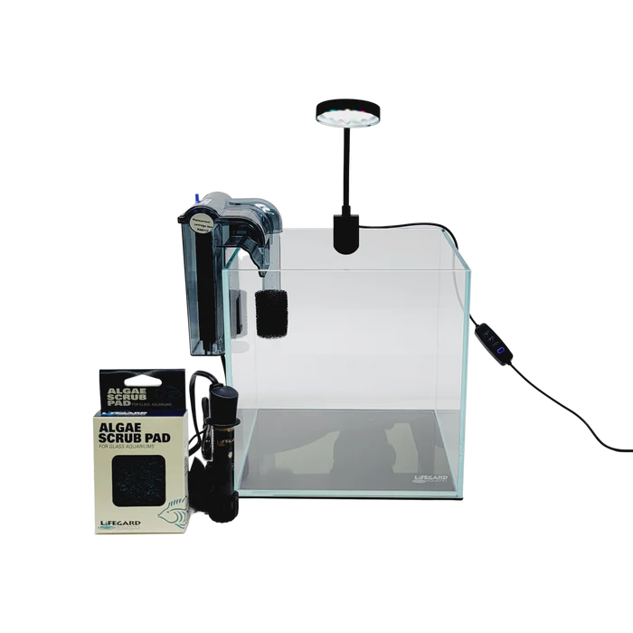 Lifegard - 3 Gallon Nano Rimless Cube Tank Kit
