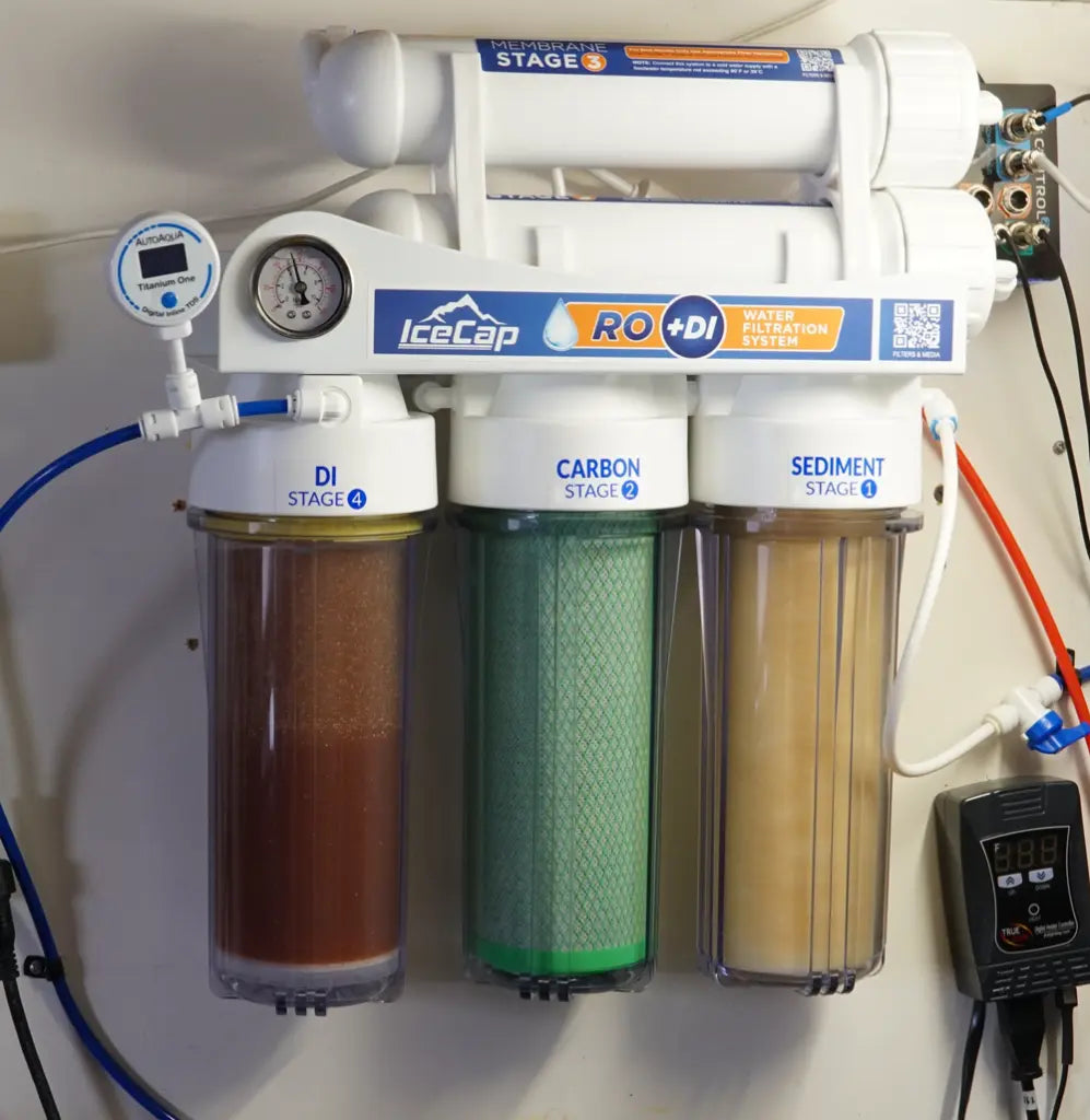 IceCap 200 GPD Reverse Osmosis RO/DI Water Filtration System (RODI)
