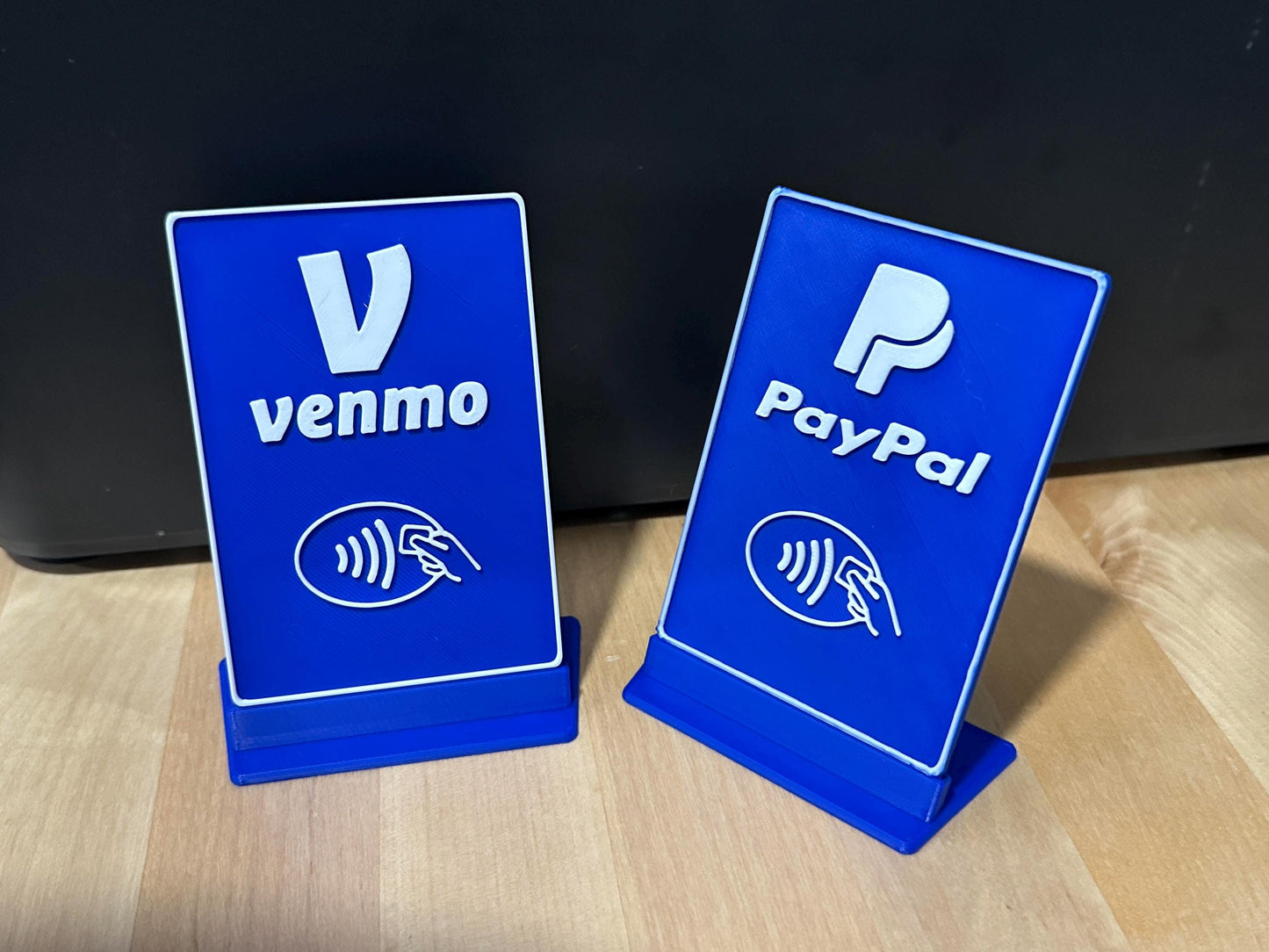 Tap to Pay NFC payment tabletop card - Perfect for Farmers Markets and Vendor Fairs