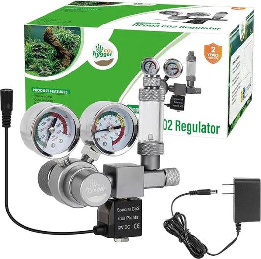 Hygger Co2 Regulator Dual Gauge HC003