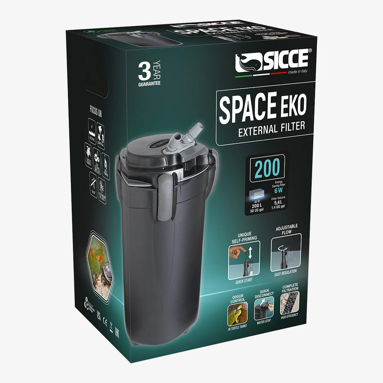 Space EKO External Canister Filter