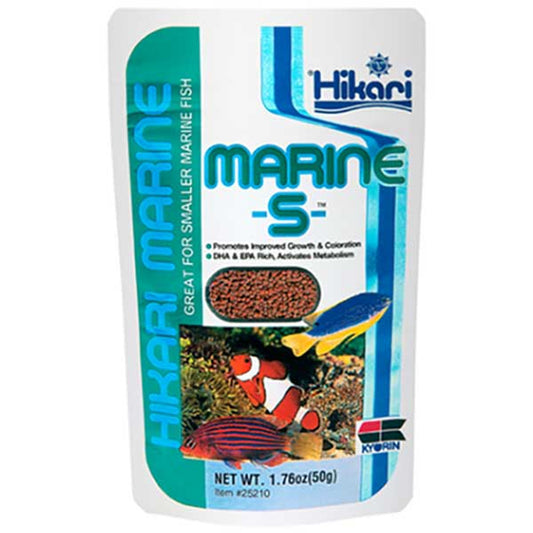 Hikari Marine S Pellet Fish Food 1.76 oz