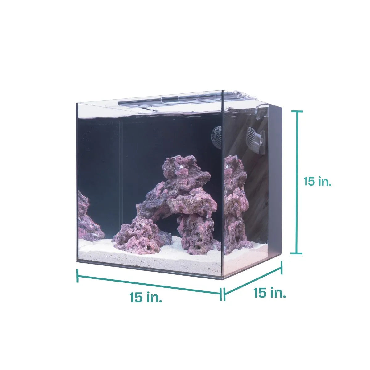 HelloReef 15 gallon Clownfish & Anemone Aquarium Kit