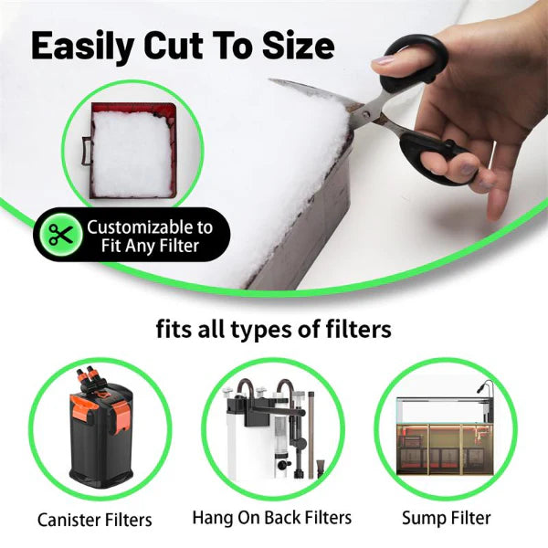 Hygger Aquarium Filter Floss HG190