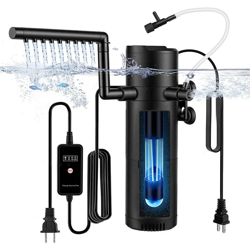 Hygger Current UV Aquarium Filter - HG293 12w