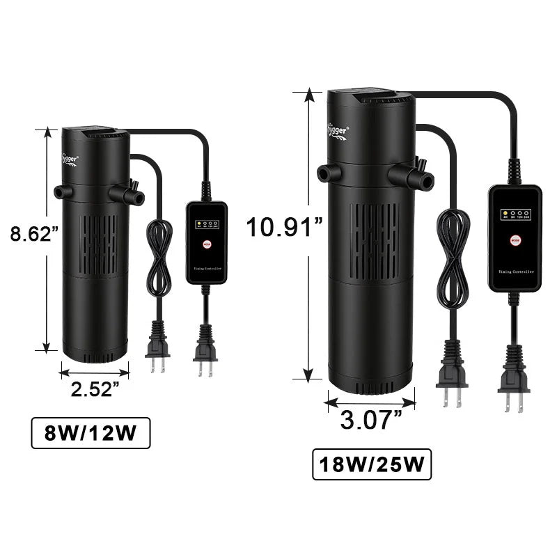 Hygger Current UV Aquarium Filter - HG293 12w