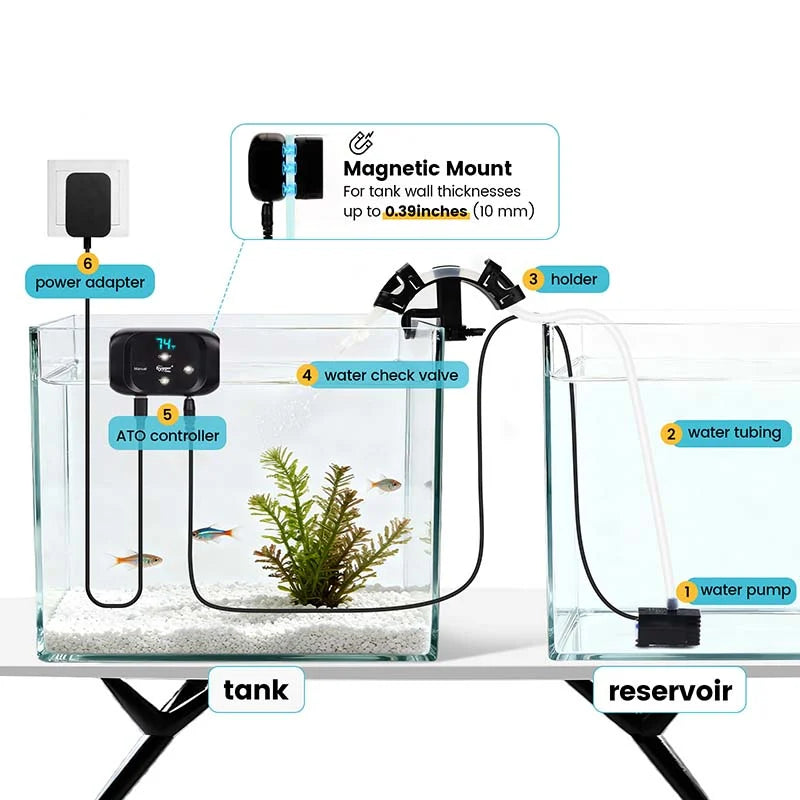 Hygger MagSense Aquarium ATO Refill System HG229