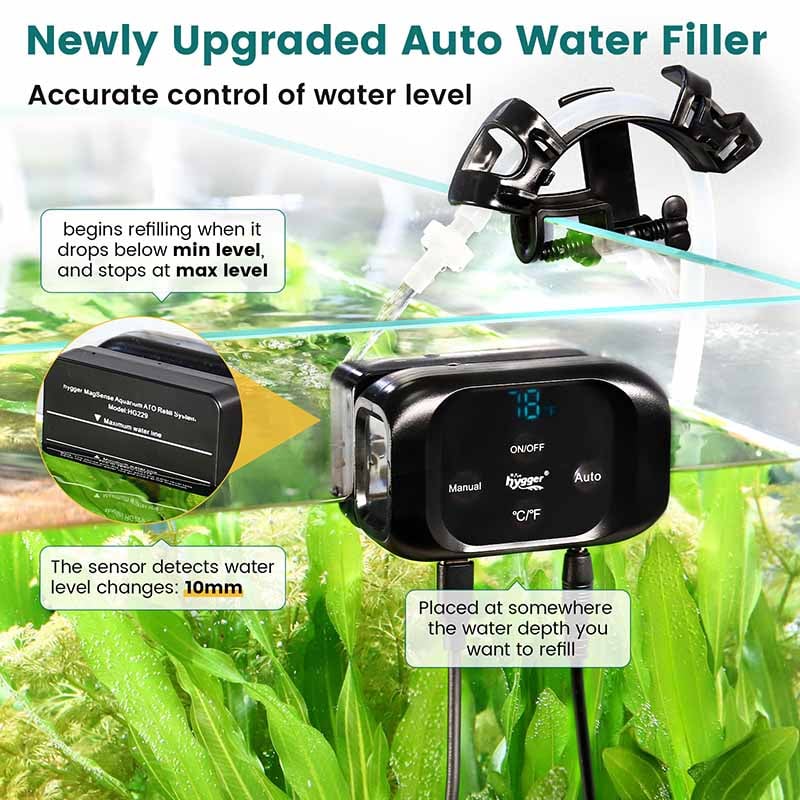 Hygger MagSense Aquarium ATO Refill System HG229