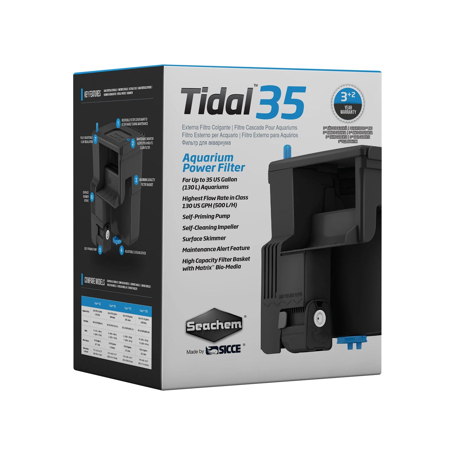 Seachem Tidal Power Filter - Multiple Sizes